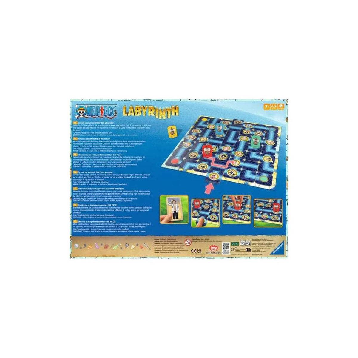 Zdjęcie produktu One Piece Gra planszowa Labirynt