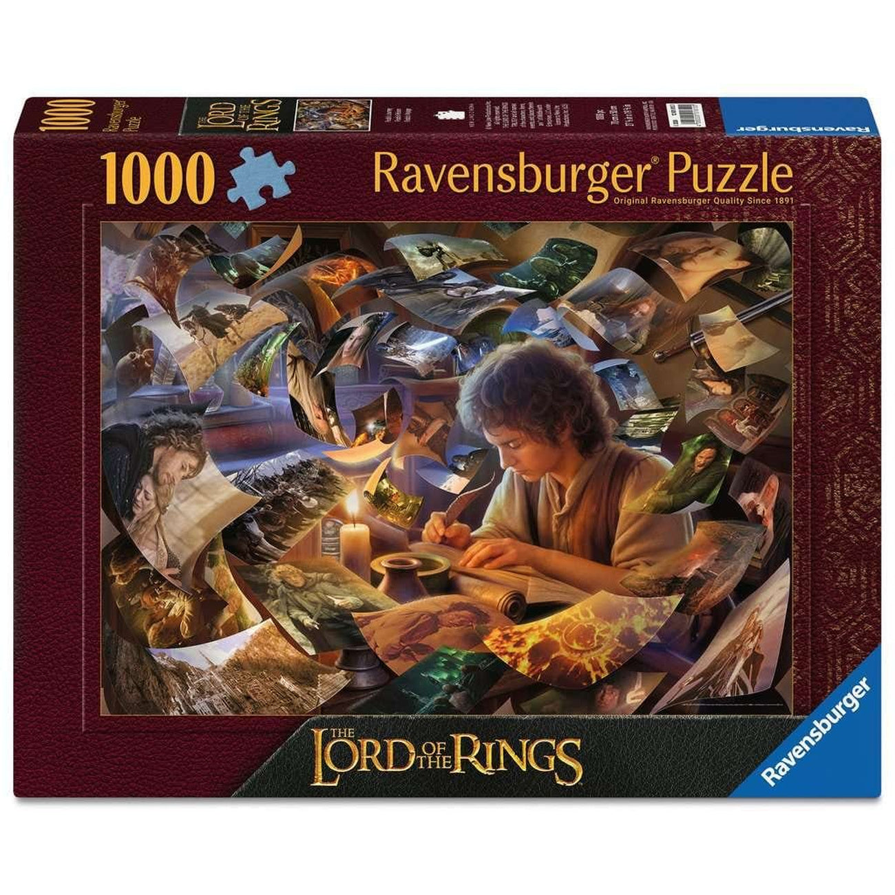 Zdjęcie produktu Władca Pierścieni Puzzle Podróż Froda (1000 elementów)