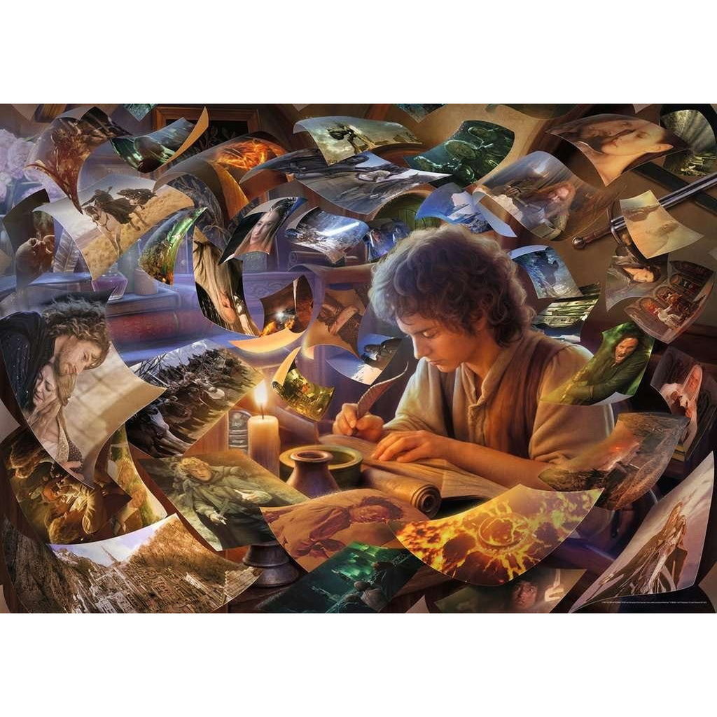 Zdjęcie produktu Władca Pierścieni Puzzle Podróż Froda (1000 elementów)