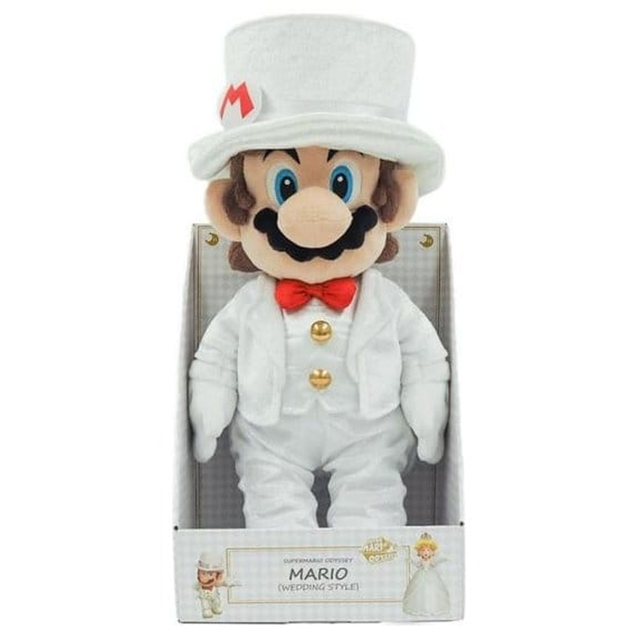 Zdjęcie produktu Super Mario Pluszowa figurka Mario Wedding 39 cm