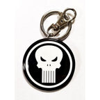 Zdjęcie produktu Marvel Comics Metalowy brelok do kluczy z logo Punishera