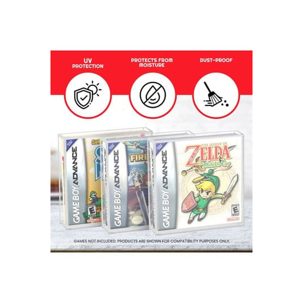 Zdjęcie produktu Akrylowe etui 2-pack na gry Game Boy / Game Boy Advance