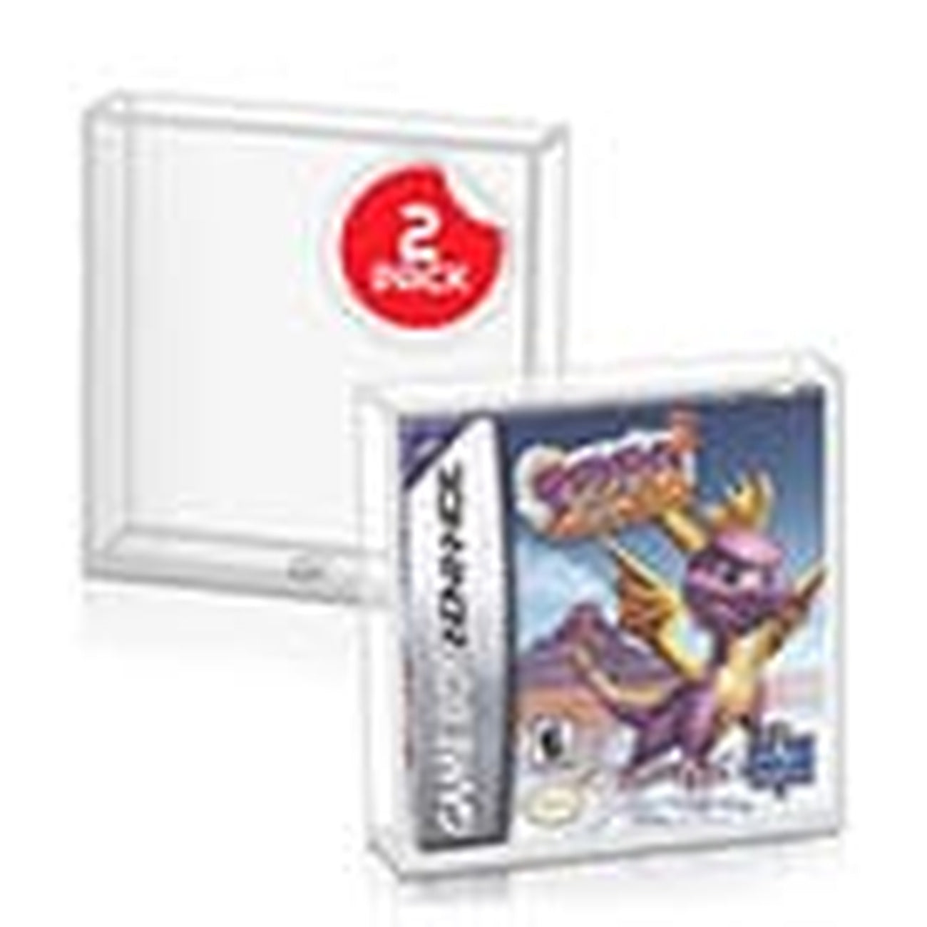 Zdjęcie produktu Akrylowe etui 2-pack na gry Game Boy / Game Boy Advance