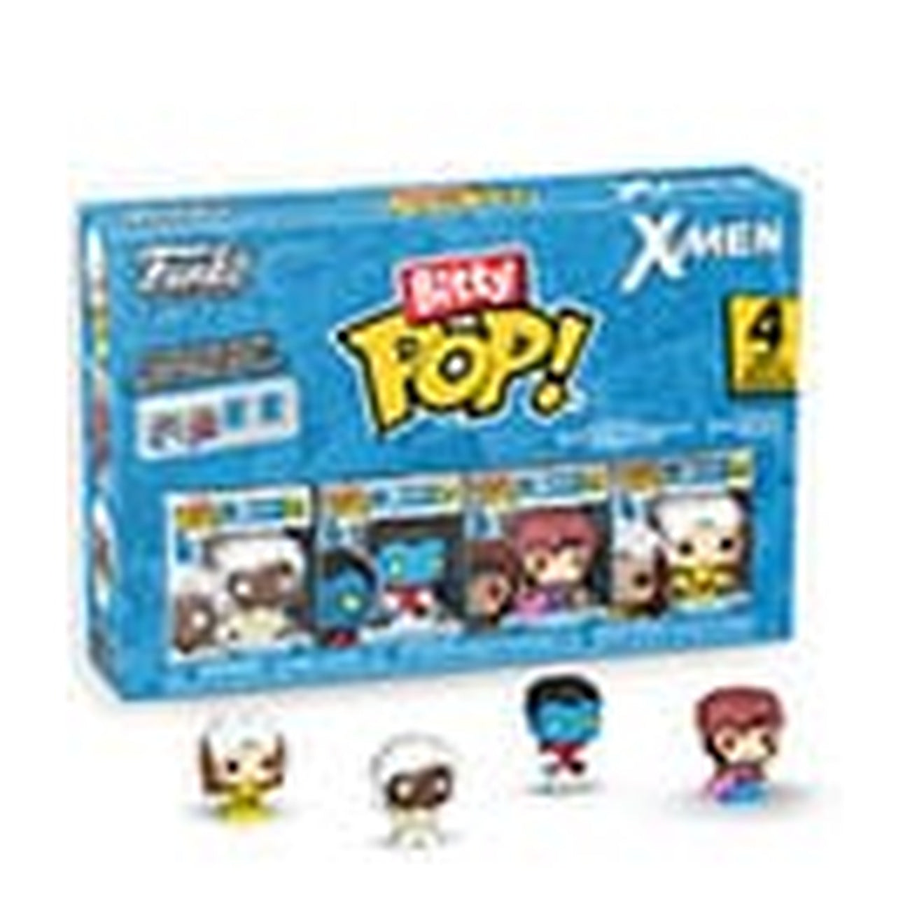 Zdjęcie produktu X-Men Bitty POP! Zestaw 4 figurek winylowych Gambit 2,5 cm