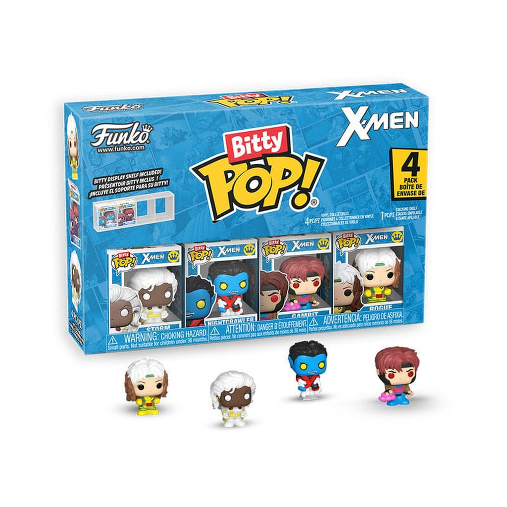 Zdjęcie produktu X-Men Bitty POP! Zestaw 4 figurek winylowych Gambit 2,5 cm