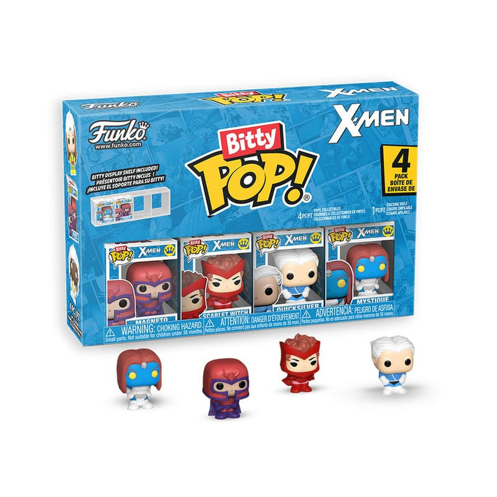 Zdjęcie produktu X-Men Bitty POP! Zestaw 4 figurek winylowych Magneto 2,5 cm