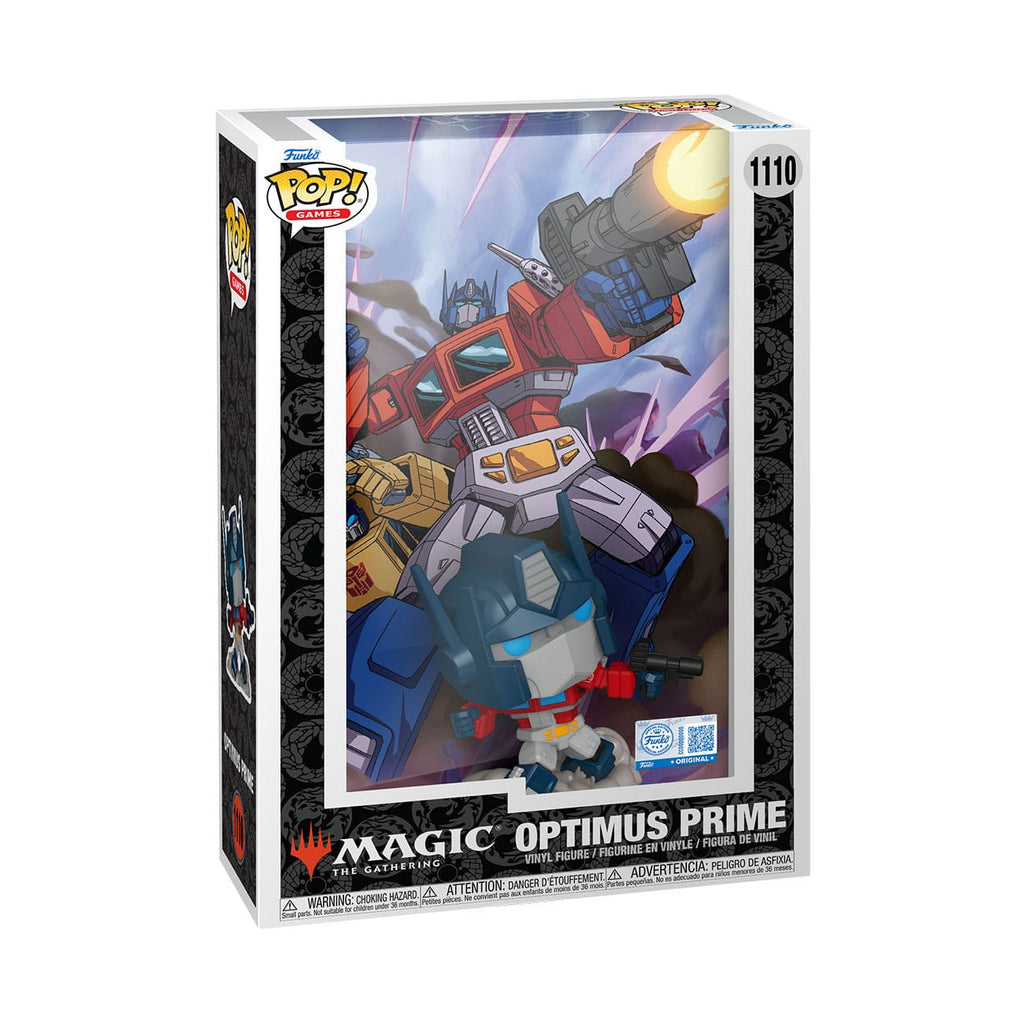 Zdjęcie produktu Transformers x MTG POP! Comic Covers winylowa figurka Optimus