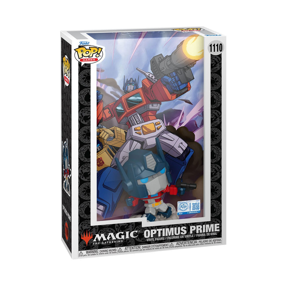 Zdjęcie produktu Transformers x MTG POP! Comic Covers winylowa figurka Optimus