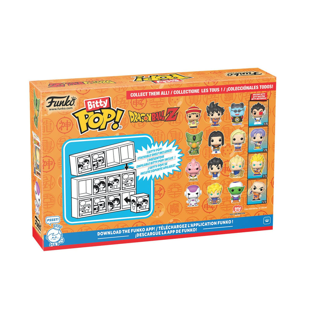 Zdjęcie produktu Dragon Ball Bitty POP! Figurki winylowe Zestaw 4-pack Series 3 2,5 cm