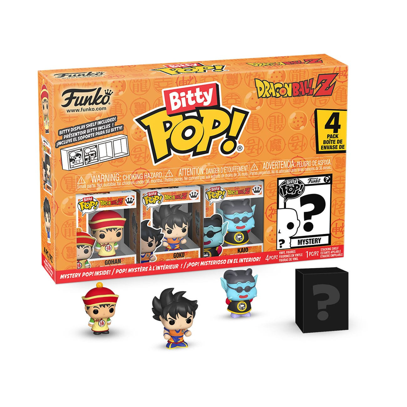 Product image Dragon Ball Bitty POP! Vinyl Figures 4-Pack Series 1 2.5
