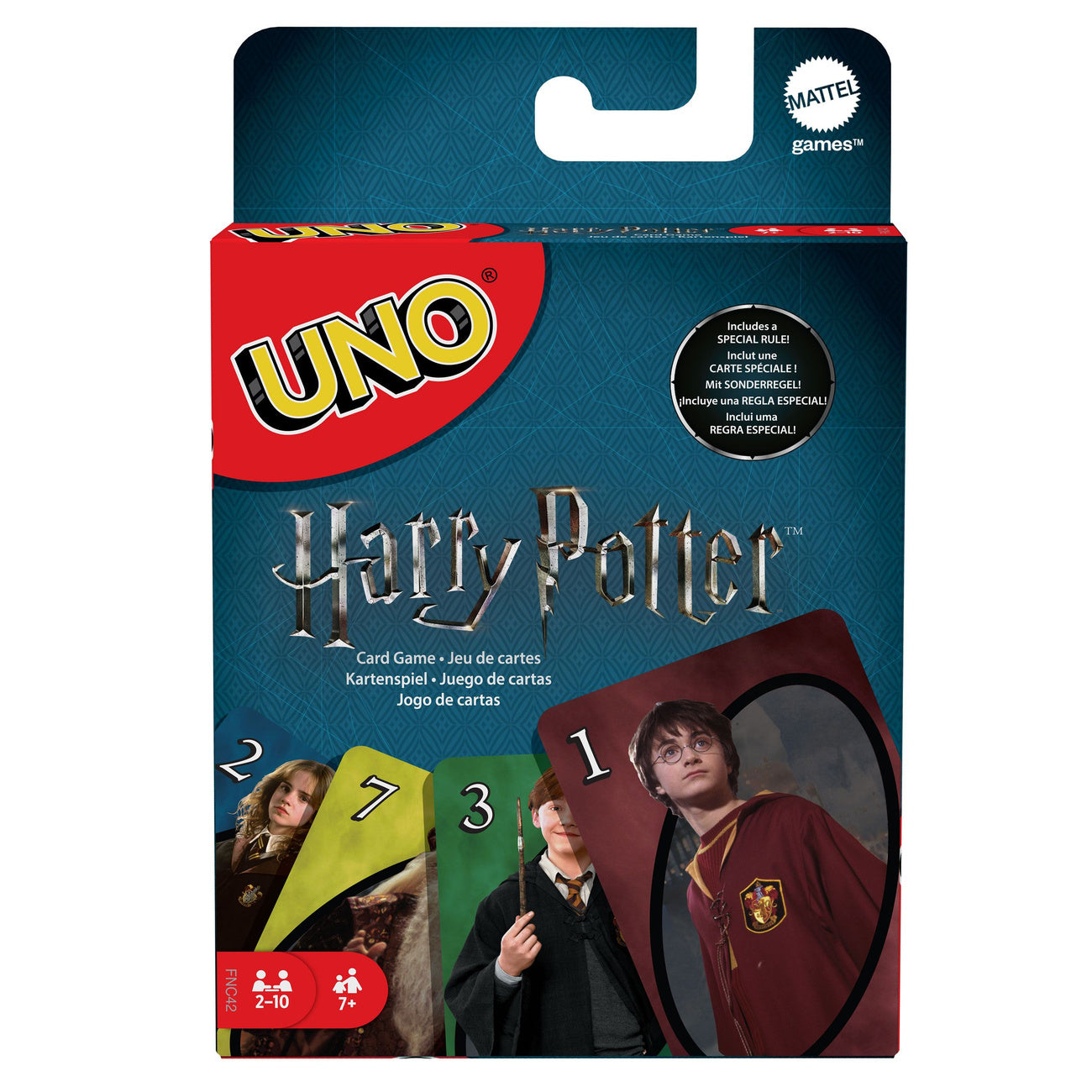 Zdjęcie produktu Gra karciana UNO Harry Potter
