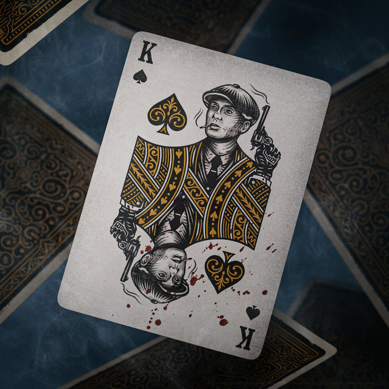 Product image Peaky Blinders Playing Cards Forged In Smoke and Blood