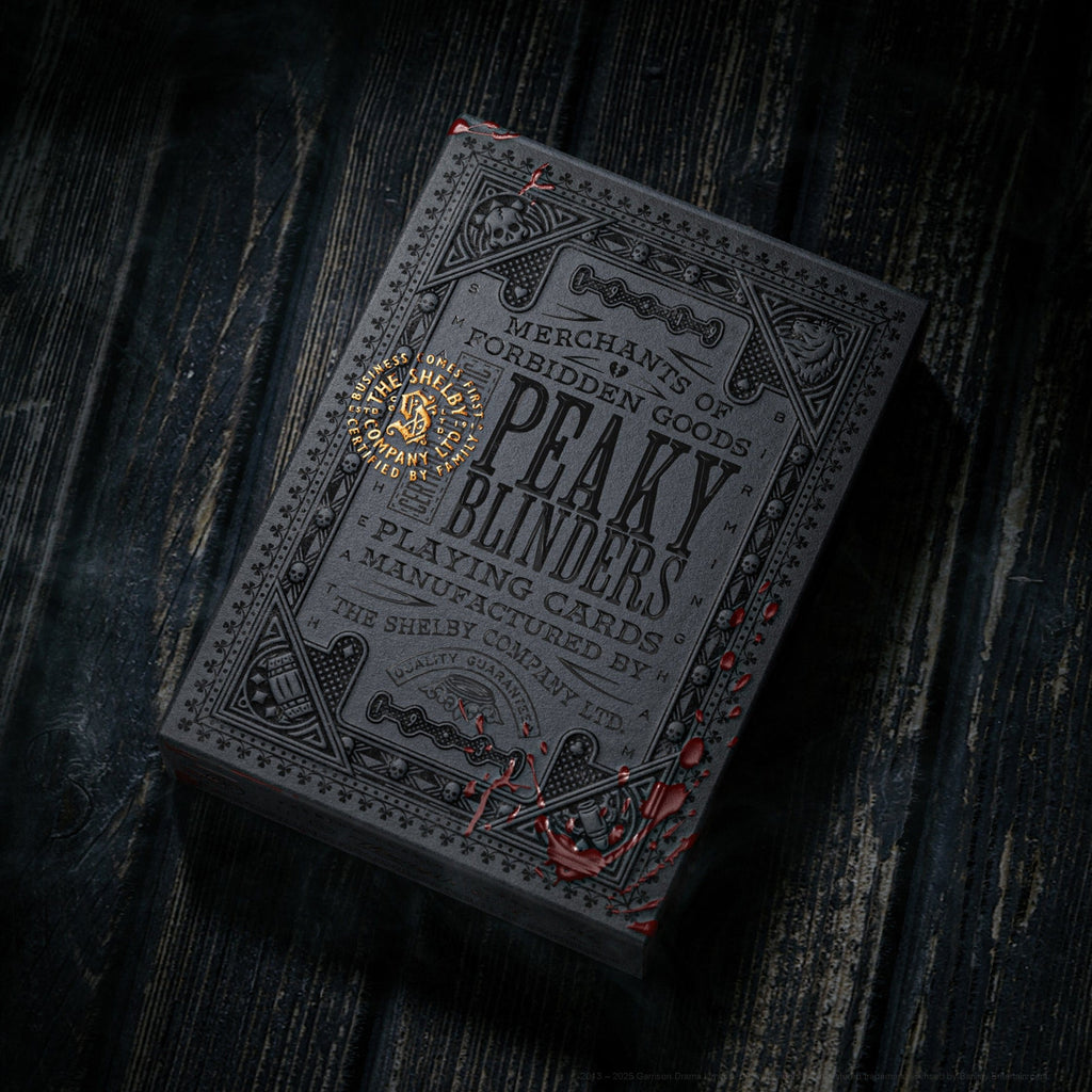 Product image Peaky Blinders Playing Cards Forged In Smoke and Blood