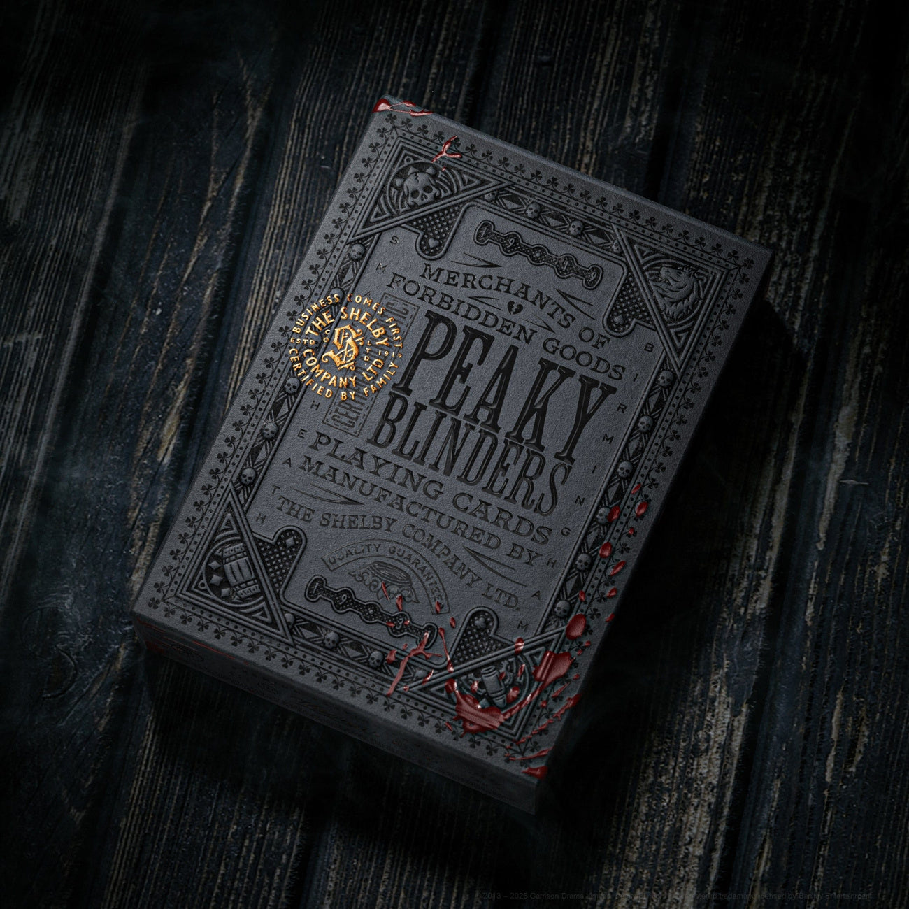 Product image Peaky Blinders Playing Cards Forged In Smoke and Blood