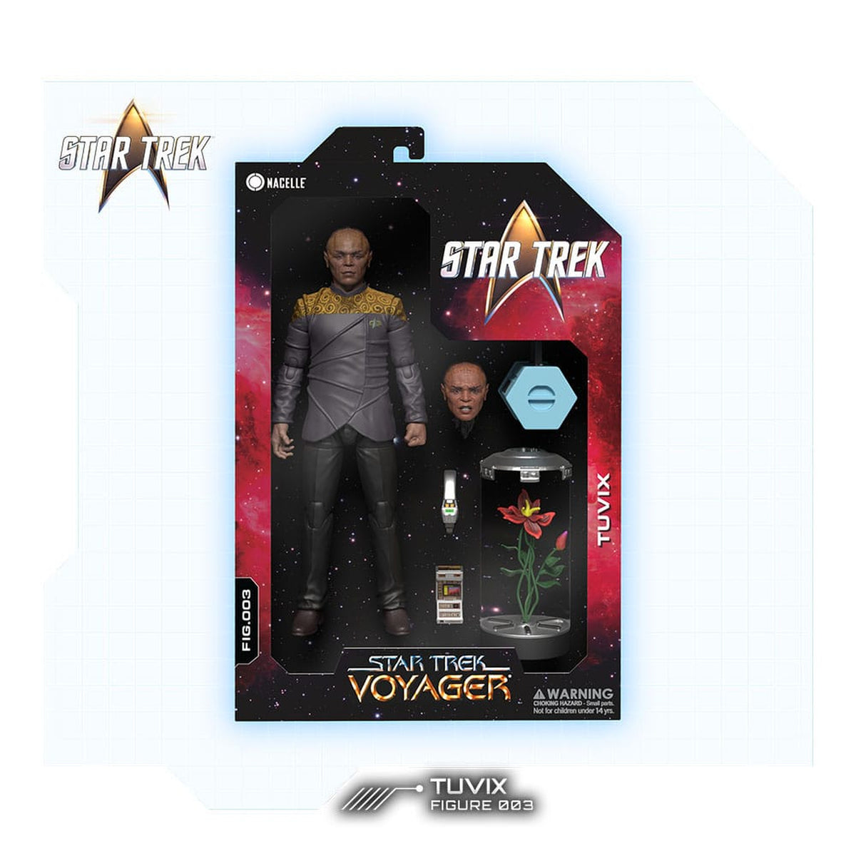 Zdjęcie produktu Star Trek: Voyager figurka akcji 1/12 Tuvix 16 cm