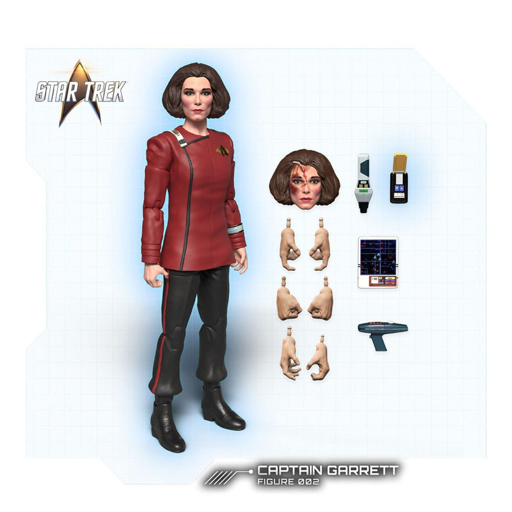 Zdjęcie produktu Star Trek: Następne pokolenie figurka akcji Kapitan Garrett