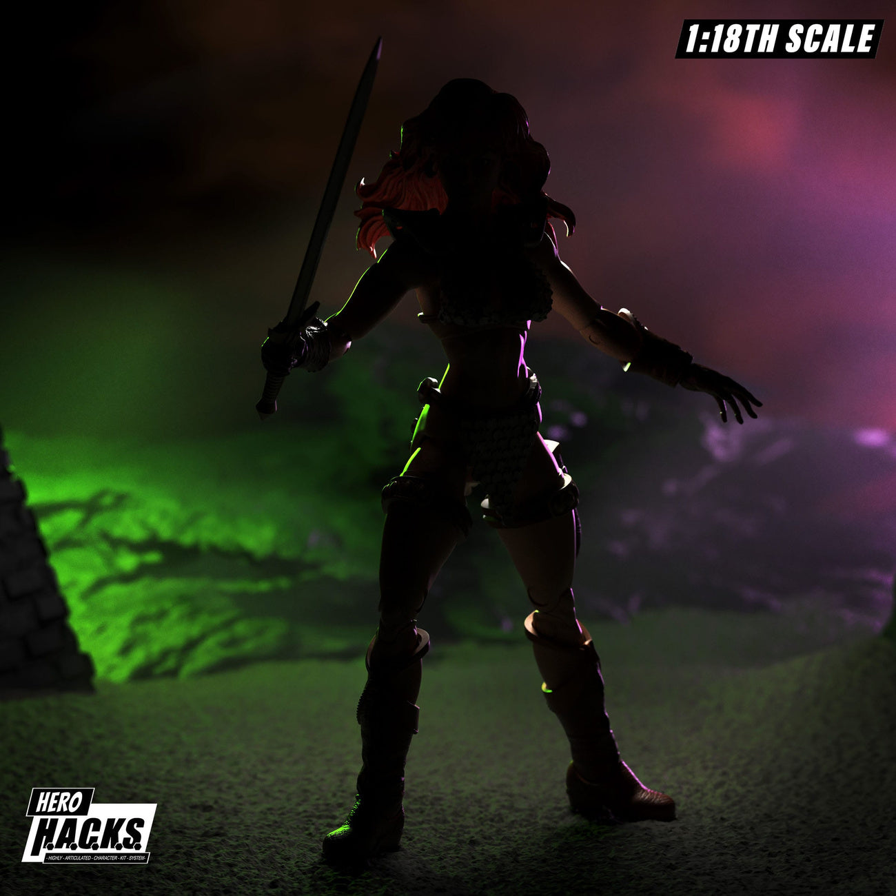 Product image Red Sonja Hero H.A.C.K.S. Action Figure Red Sonja