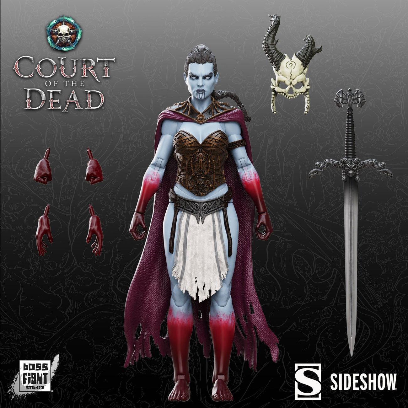 Zdjęcie produktu Court of the Dead Epic H.A.C.K.S. figurka akcji 1/12 Kier