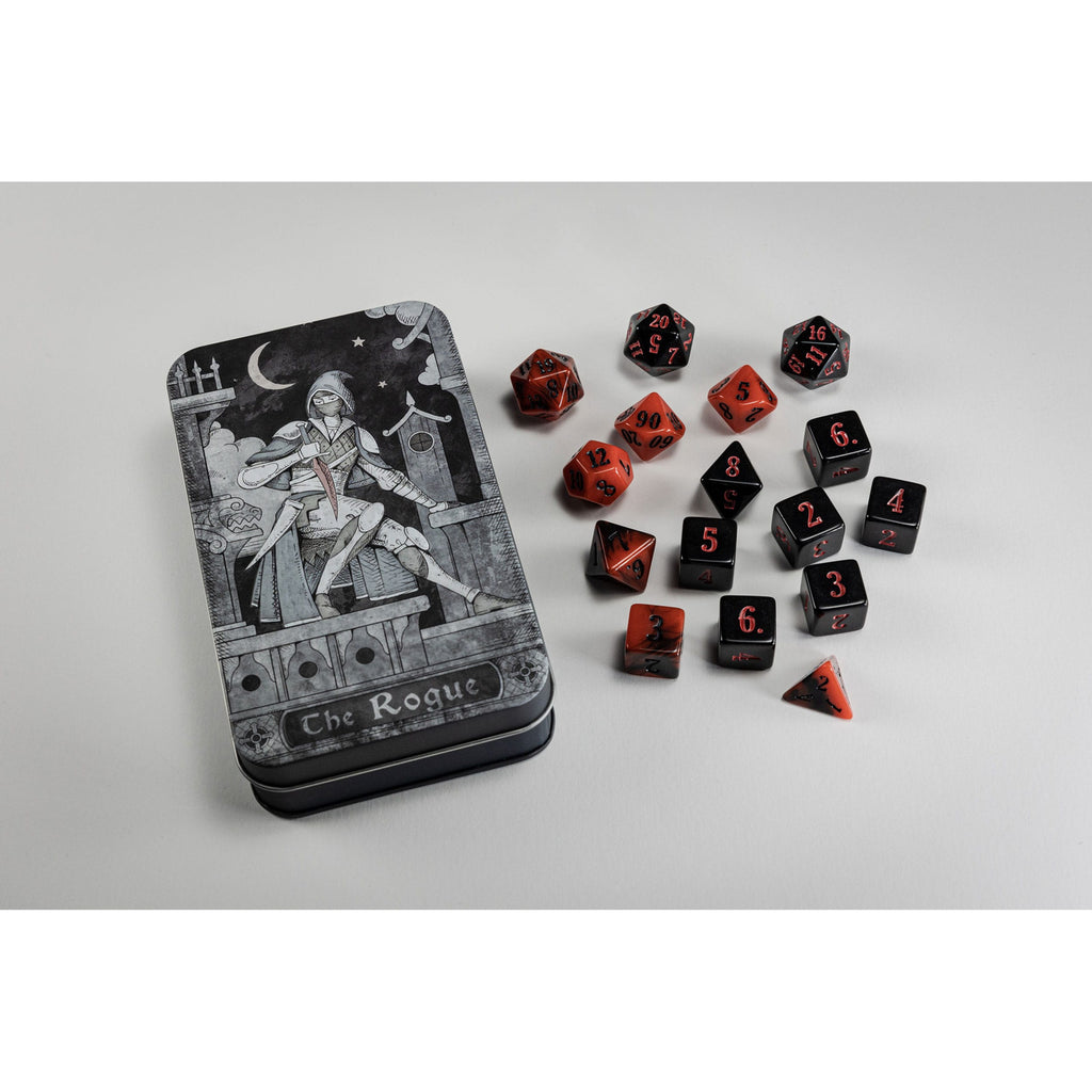 Product image Character Class Classic RPG Dice Set Rogue (16)