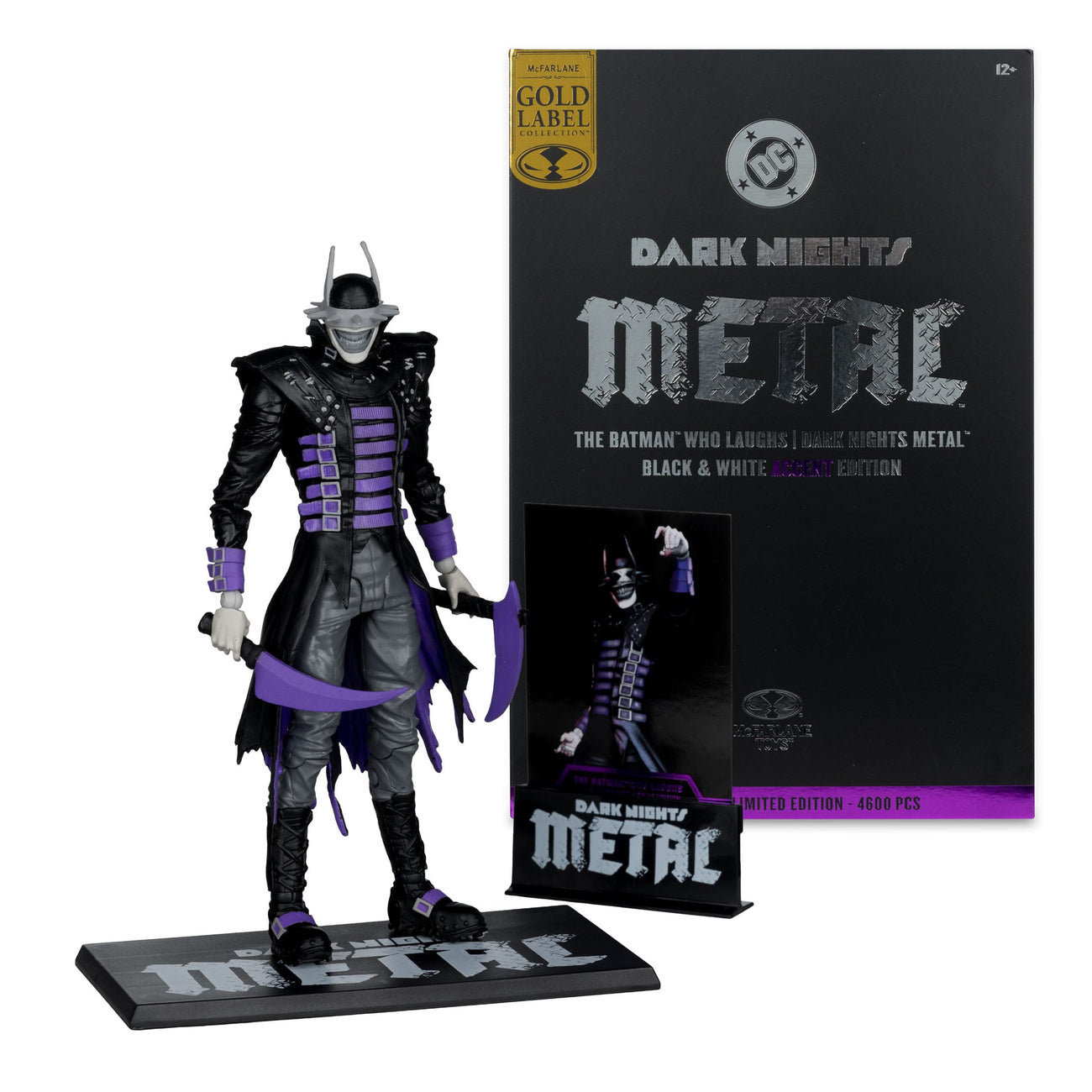 Zdjęcie produktu Figurka DC Multiverse The Batman Who Laughs (czarno-biała)