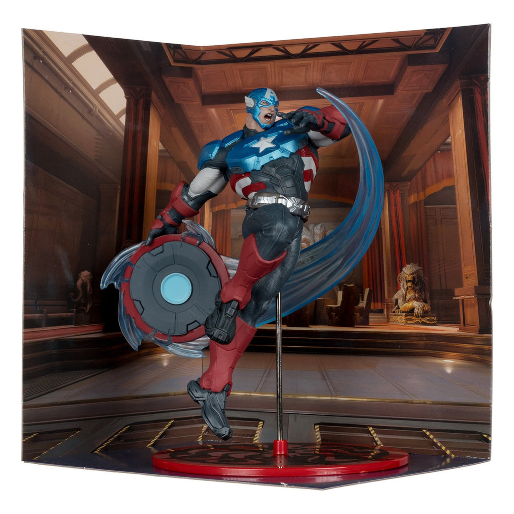 Zdjęcie produktu Marvel Rivals Collection figurka akcji 1/10 Captain America