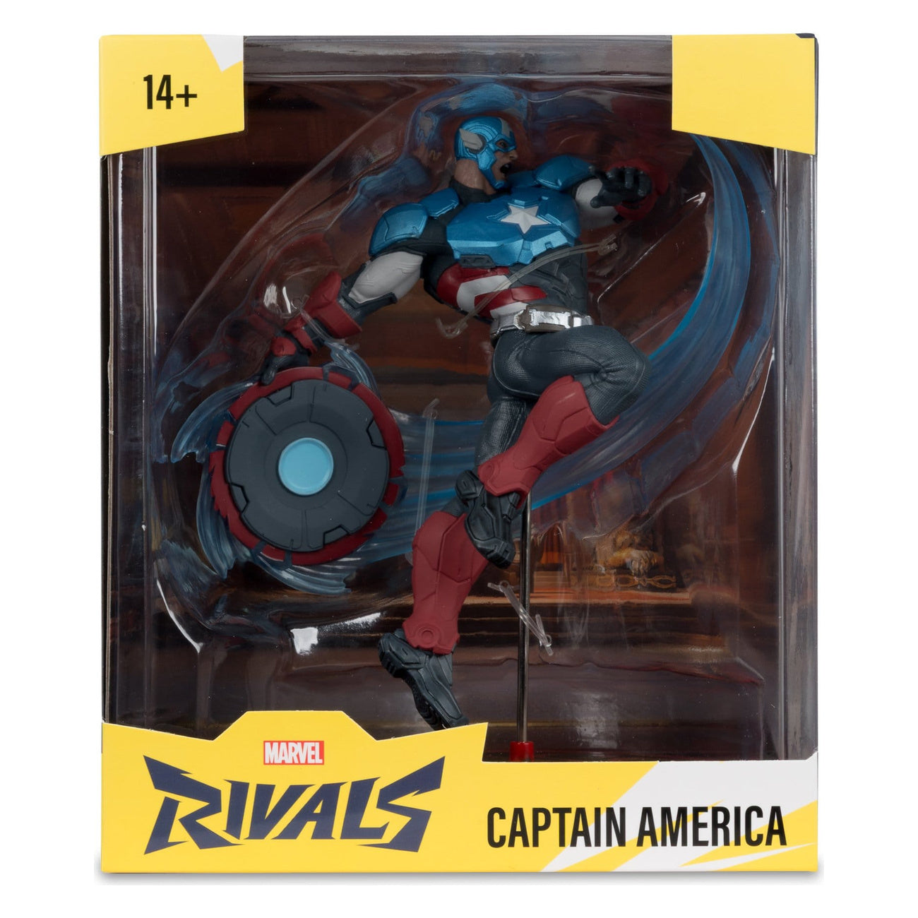 Zdjęcie produktu Marvel Rivals Collection figurka akcji 1/10 Captain America