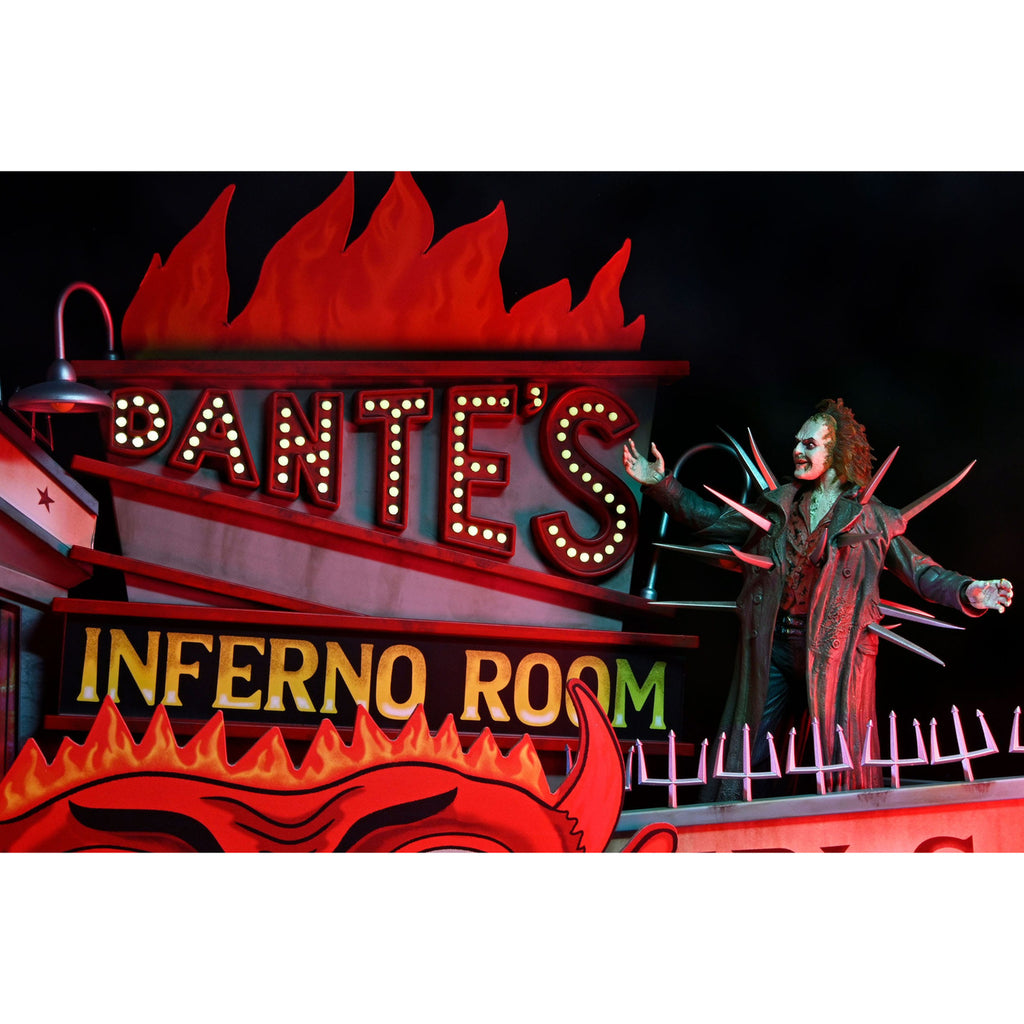 Zdjęcie produktu Beetlejuice (1988) Diorama Trenchcoat with Spikes Inferno