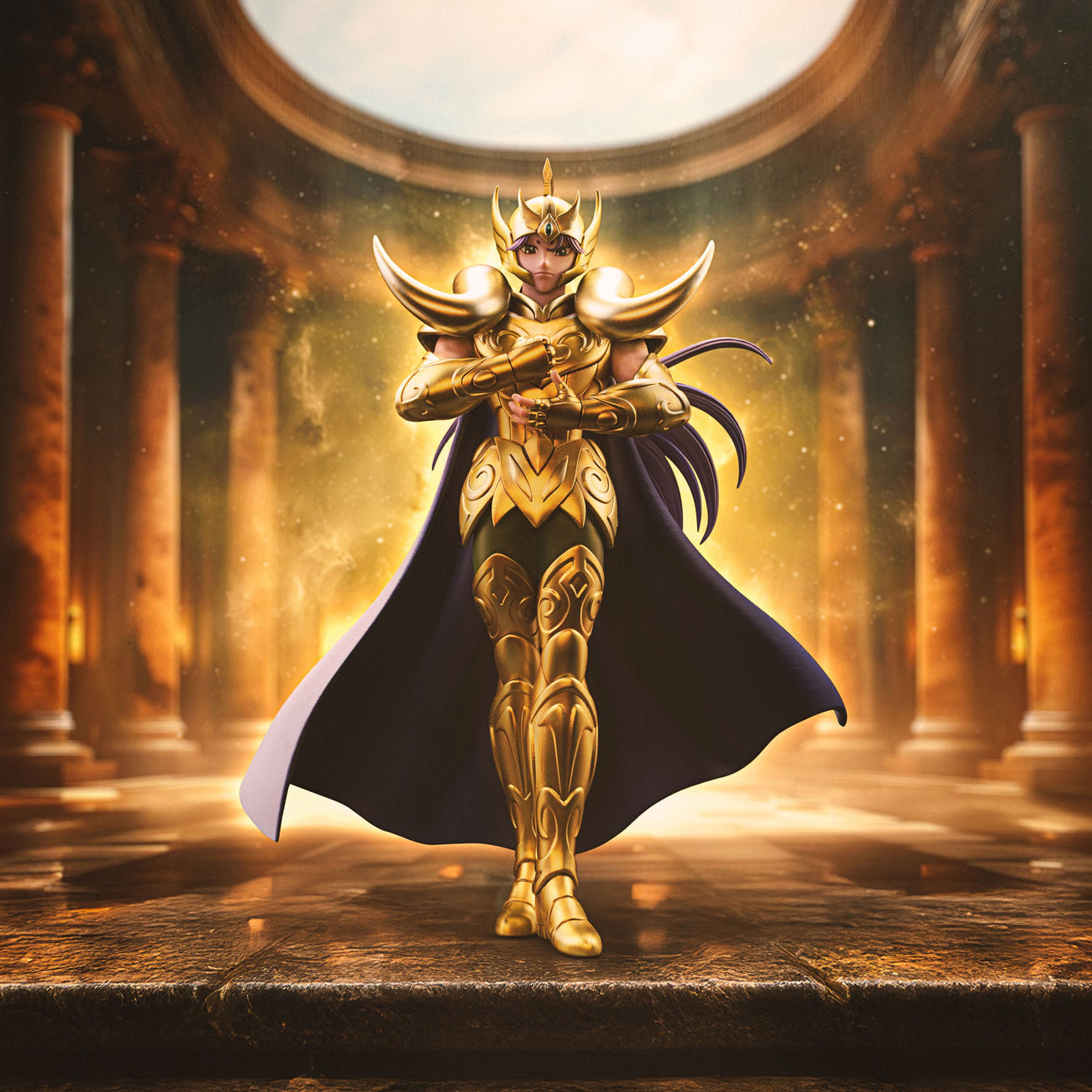 Zdjęcie produktu Saint Seiya Figura Art Scale 1/10 Aries Mu 23 cm