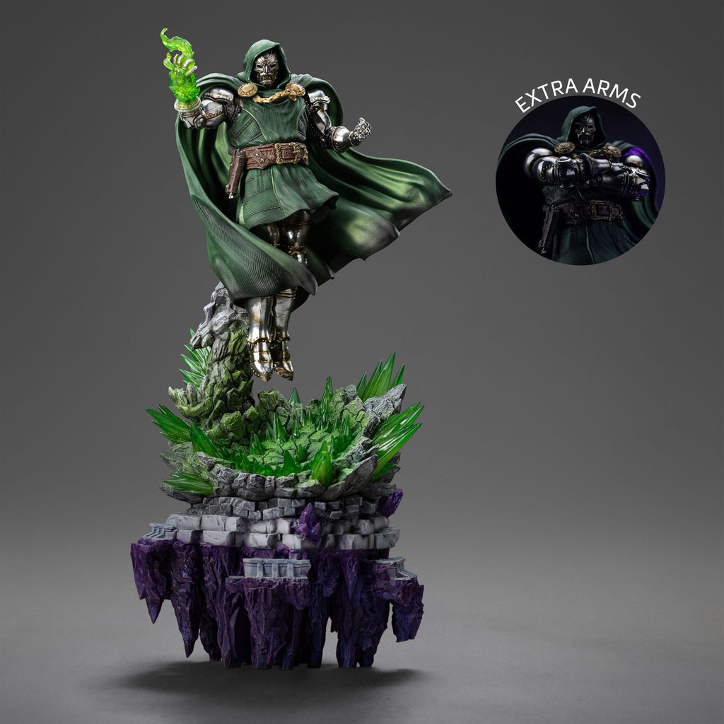 Zdjęcie produktu Figurka Doctor Doom Marvel Legends Diorama Art Scale