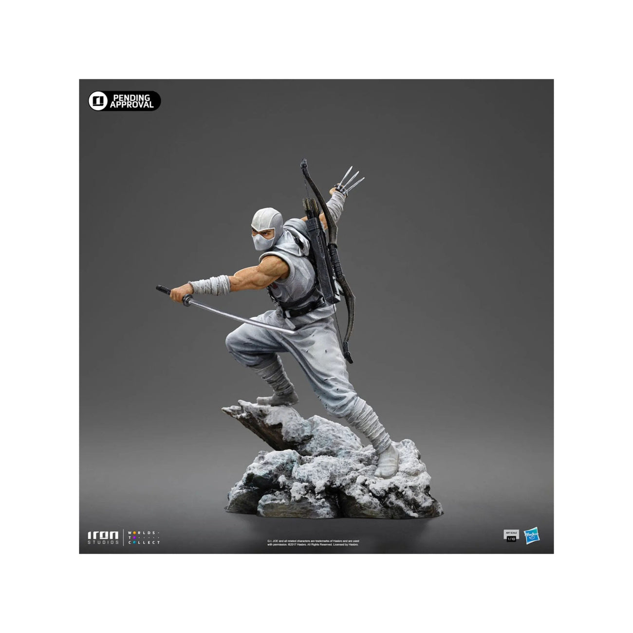 Zdjęcie produktu GI Joe Statua Art Scale 1/10 Storm Shadow 23 cm