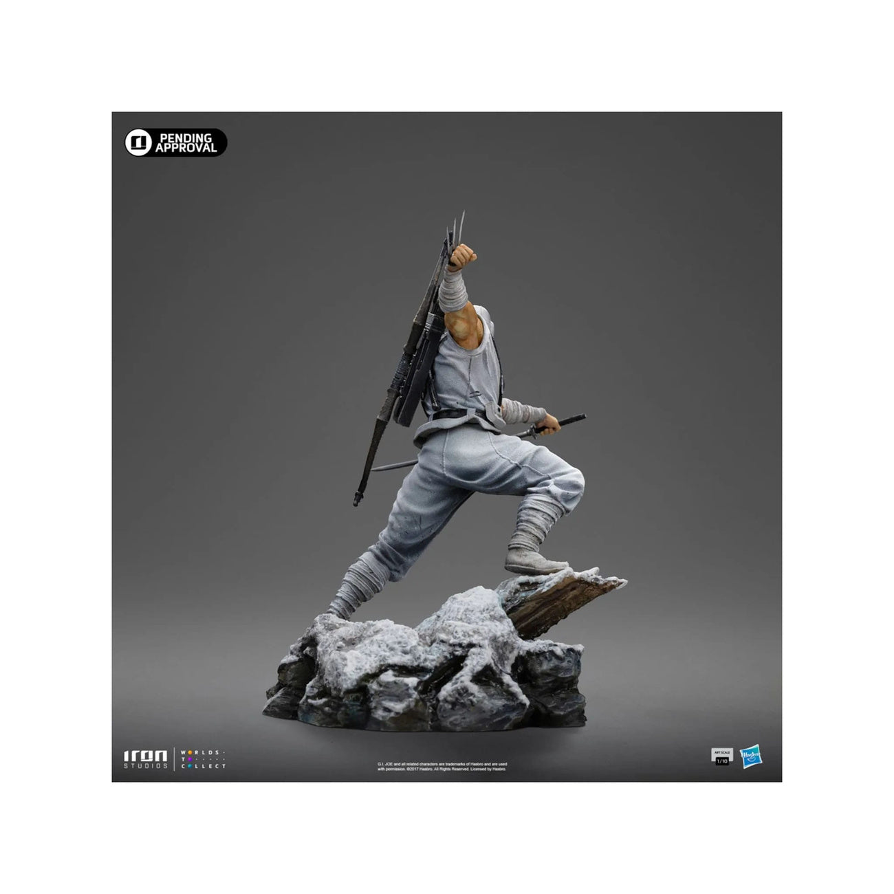 Zdjęcie produktu GI Joe Statua Art Scale 1/10 Storm Shadow 23 cm