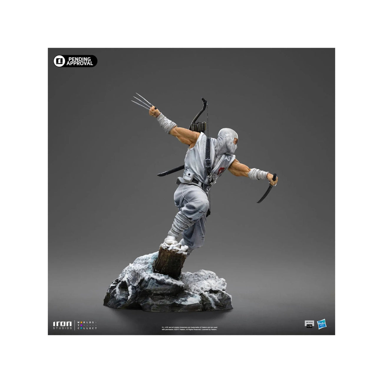 Zdjęcie produktu GI Joe Statua Art Scale 1/10 Storm Shadow 23 cm