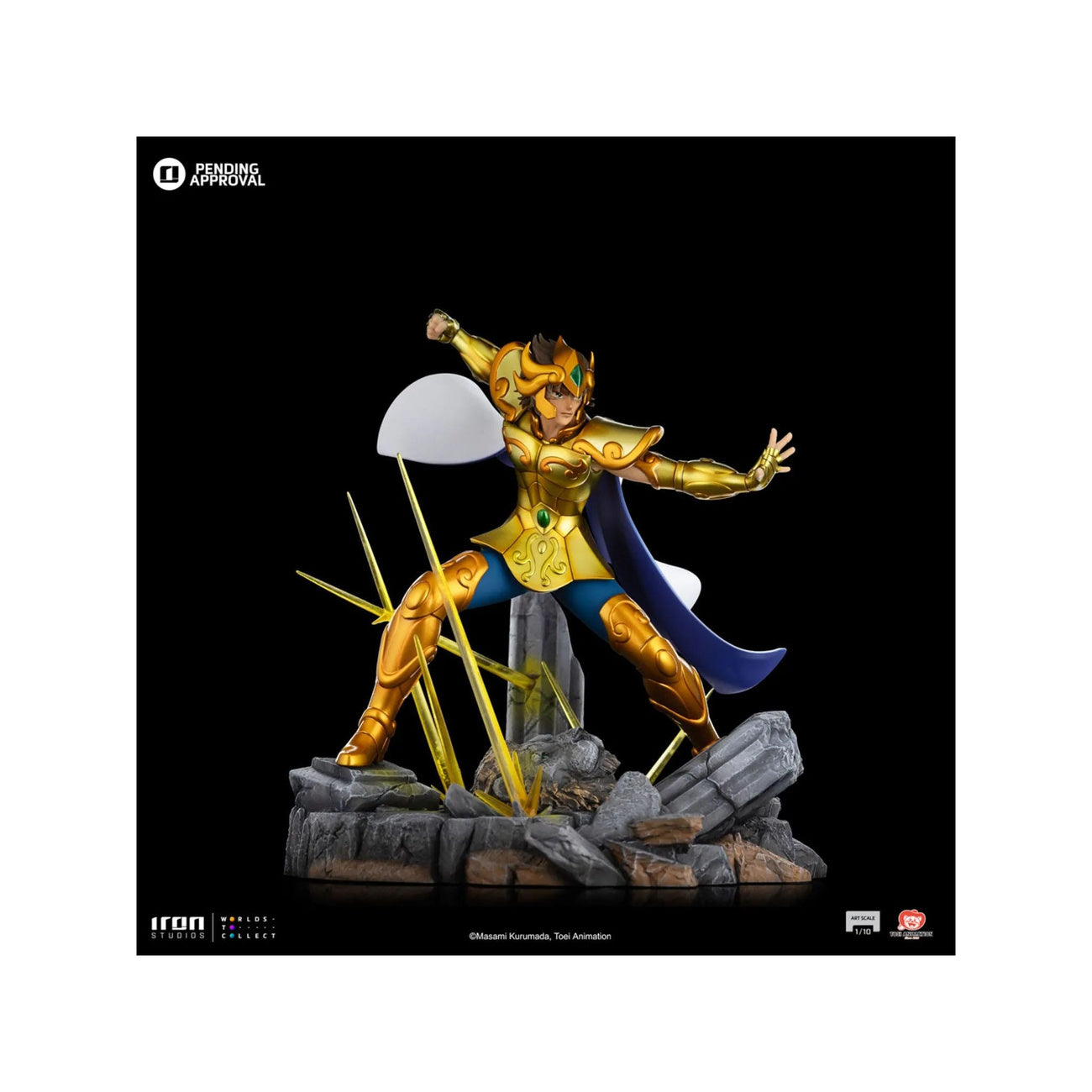 Zdjęcie produktu Saint Seiya Figura Art Scale 1/10 Leo Aiolia 24 cm