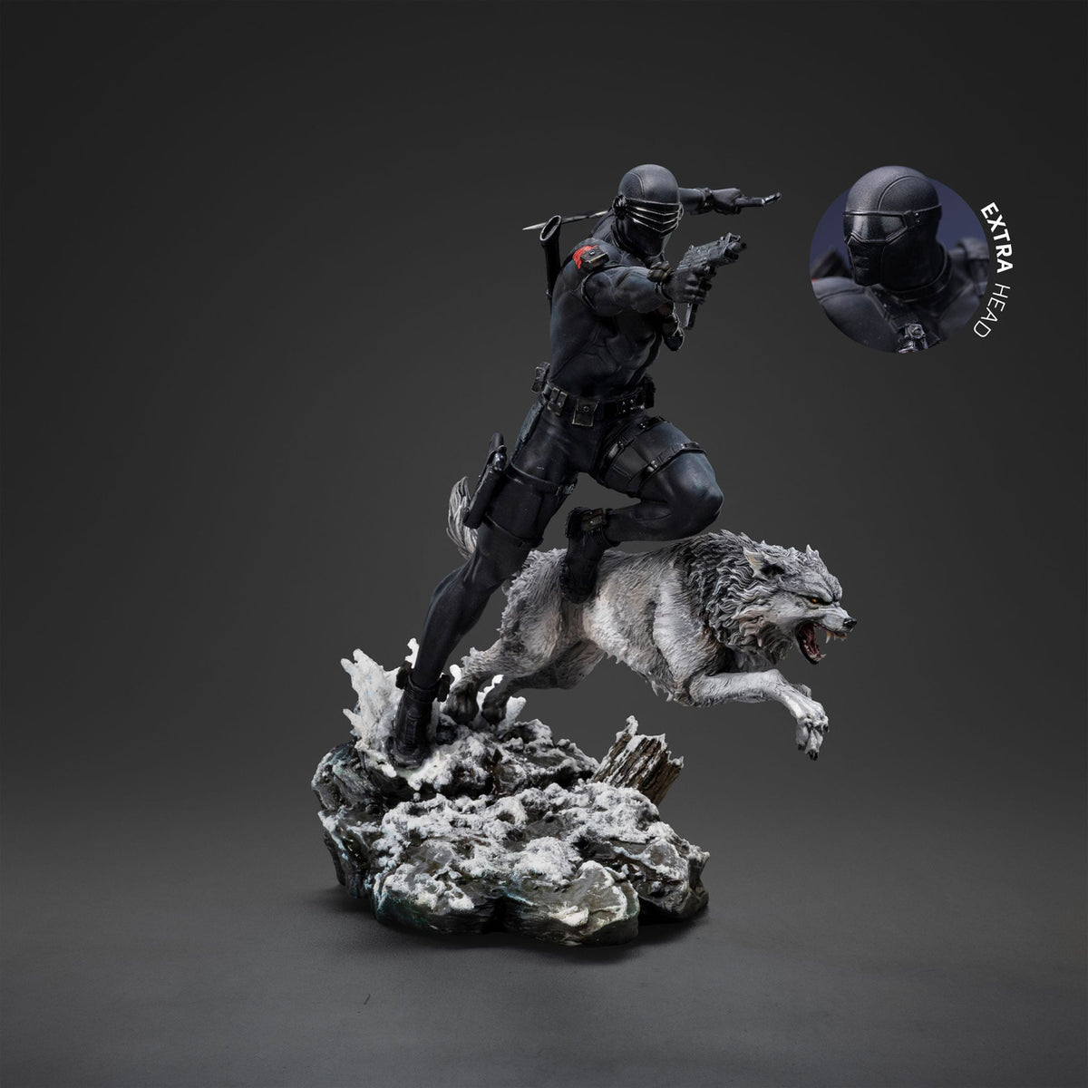 Zdjęcie produktu GI Joe Figurka Art Scale 1/10 Snake Eyes 23 cm