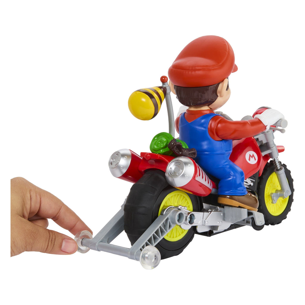 Zdjęcie produktu Super Mario Galaxy Film Hot Wheels Motocykl RC Mario
