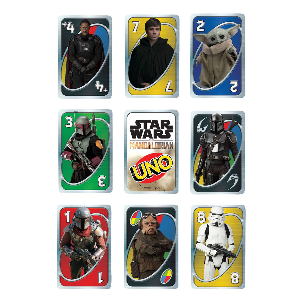 Zdjęcie produktu Star Wars: The Mandalorian – Gra karciana UNO