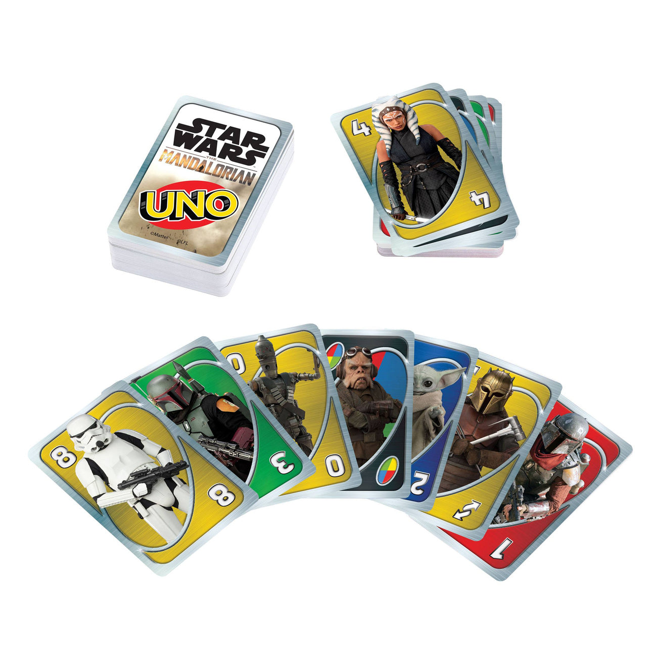 Zdjęcie produktu Star Wars: The Mandalorian – Gra karciana UNO