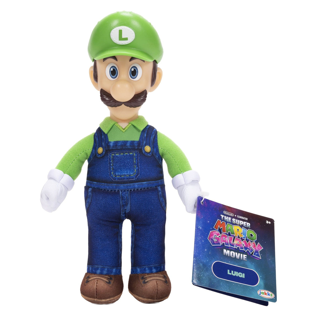 Zdjęcie produktu Pluszowa figurka Luigi 23 cm The Super Mario Bros. Film