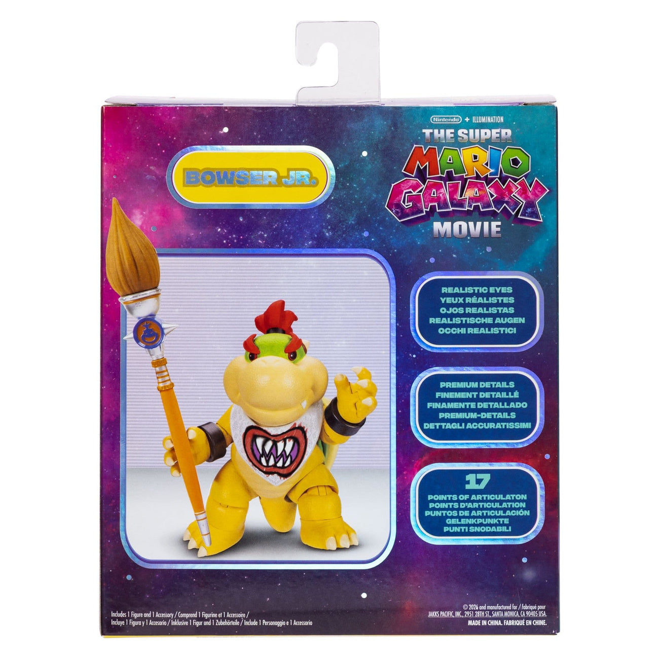 Product image The Super Mario Galaxy Movie action figure Bowser Jr. 13 cm