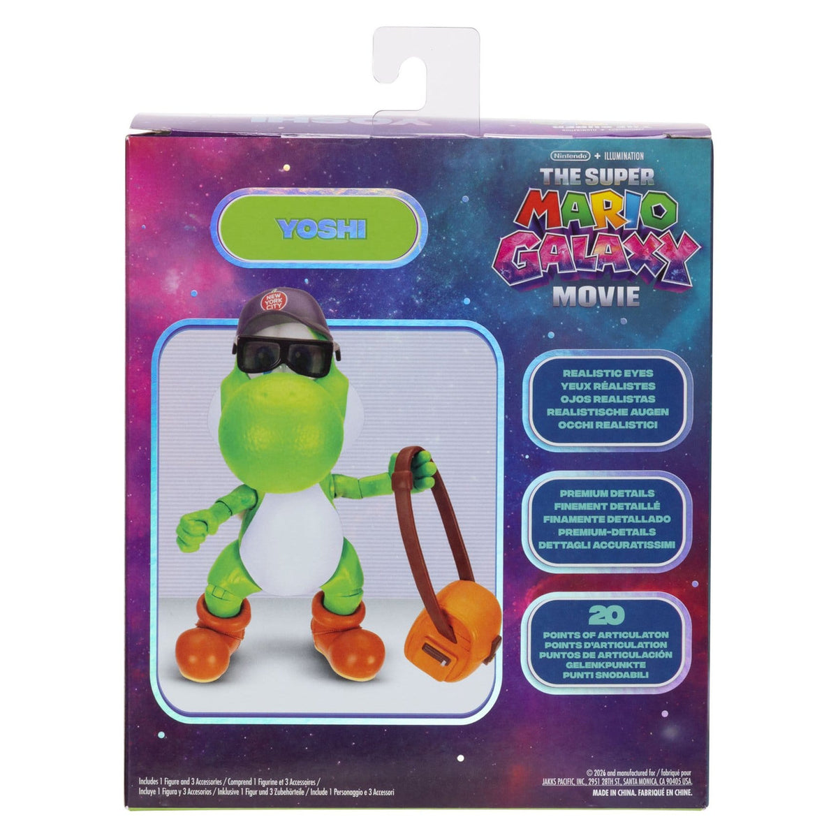 Zdjęcie produktu Super Mario Galaxy Film – figurka akcji Yoshi 13 cm