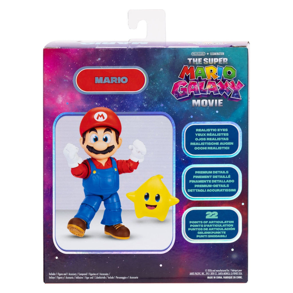 Zdjęcie produktu The Super Mario Galaxy Film – figurka akcji Mario 13 cm