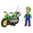 Product image Super Mario Galaxy Movie – Luigi Action Figure with Motorcycle