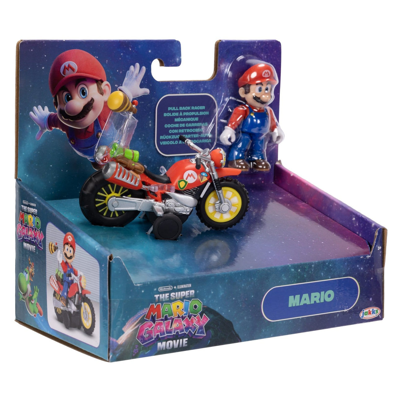 Zdjęcie produktu Figurka akcji Super Mario Galaxy Movie z motocyklem
