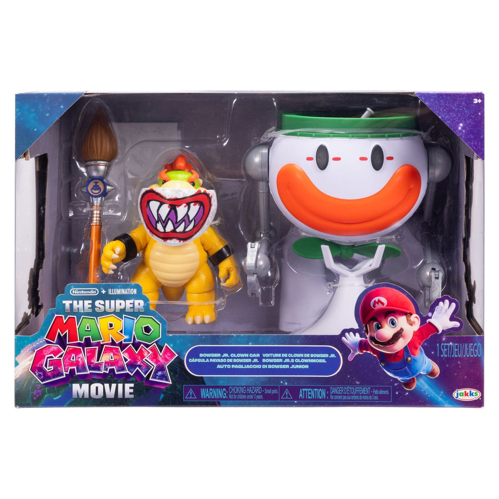 Product image The Super Mario Galaxy Movie Action Figure Bowser Jr. with Clown Car