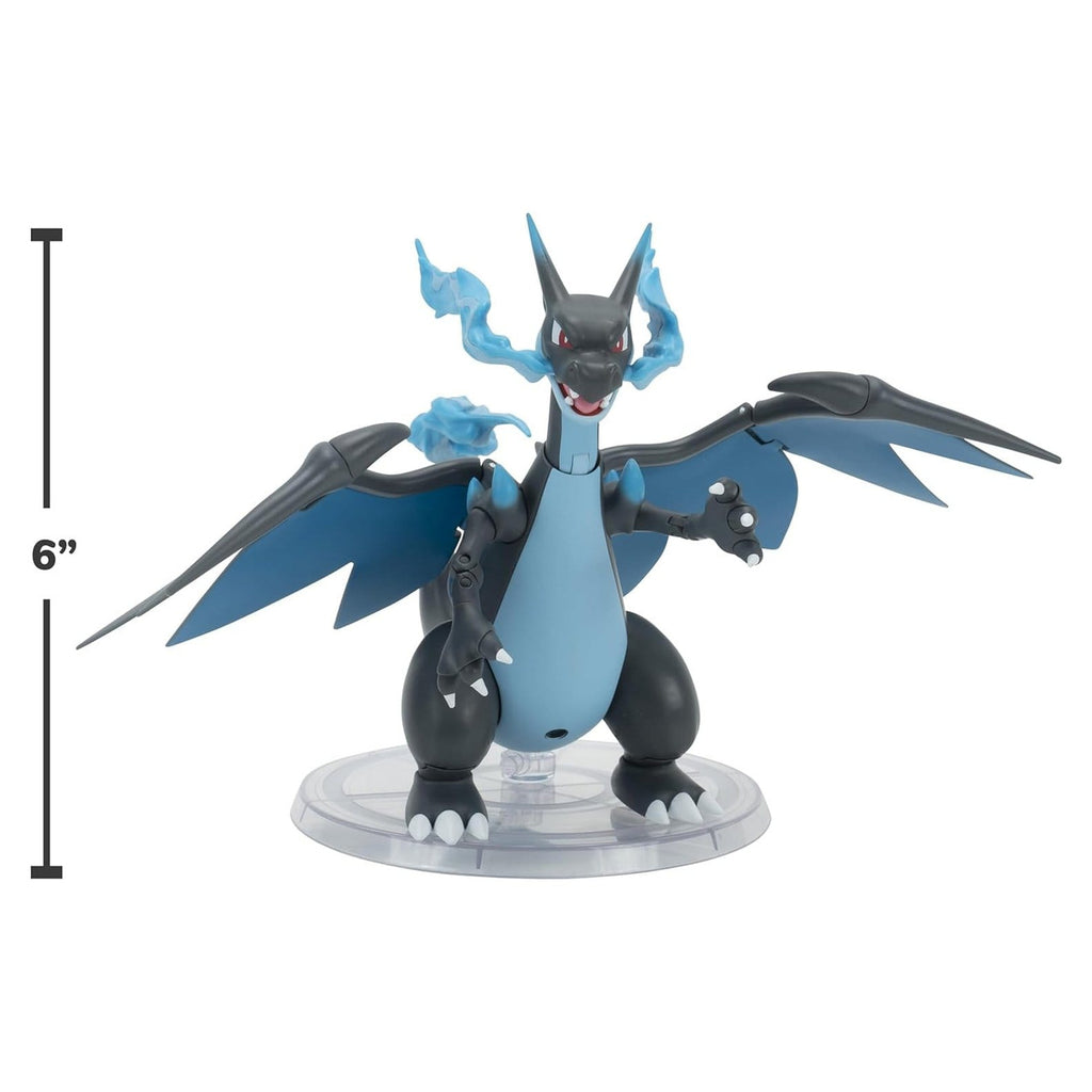 Zdjęcie produktu Figurka superartykulowana Pokémon Select Mega Charizard X 15 cm