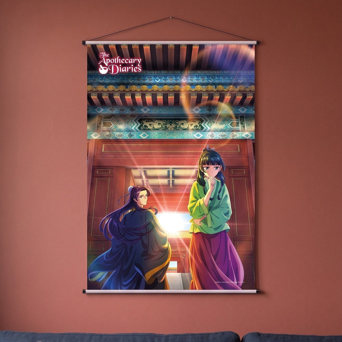 Zdjęcie produktu The Apothecary Diaries - Maomao i Jinshi Wall Scroll