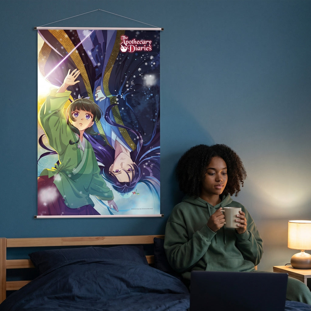 Zdjęcie produktu Dzienniki Aptekarki - Jinshi i Maomao Wall Scroll