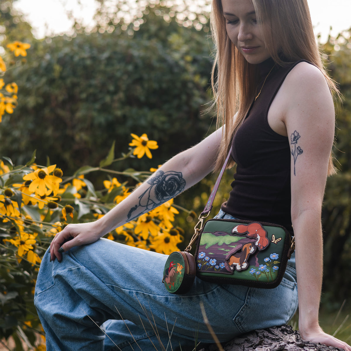 Zdjęcie produktu Lis i Pies - torebka crossbody Tod i Vixey z portfelikiem