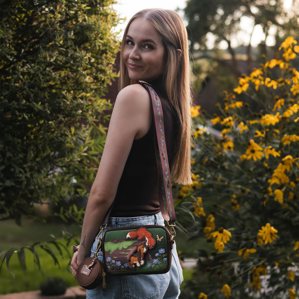 Zdjęcie produktu Lis i Pies - torebka crossbody Tod i Vixey z portfelikiem