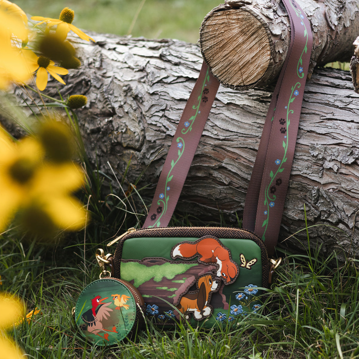 Zdjęcie produktu Lis i Pies - torebka crossbody Tod i Vixey z portfelikiem